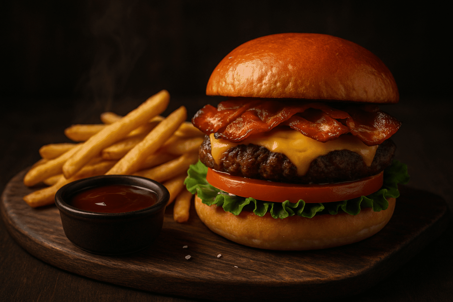 Jautienos burgeris su šonine