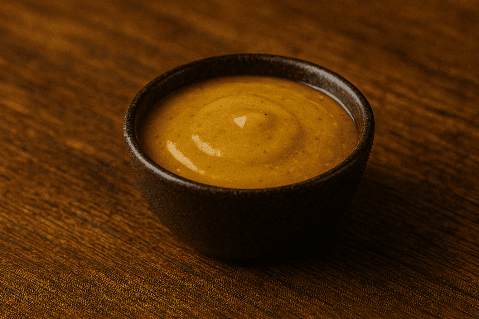 Medaus garstyčių padažas